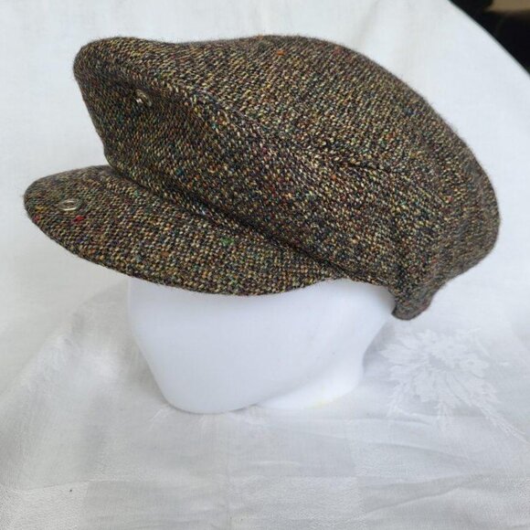 Trinity Tweed Flat Cap by Muckross House - Picture 4 of 8